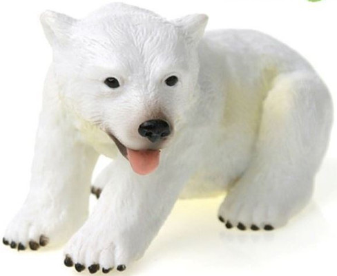 CollectA Polar Bear Cub Sitting