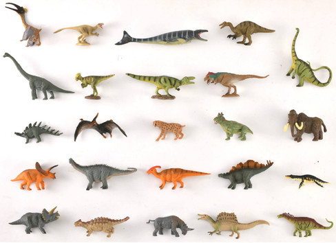 CollectA Prehistoric Advent Calendar - 24 Surprises - Inside Contents Picture