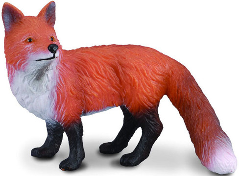 CollectA Red Fox with Bushy Tail and Black Feet - Manufacturer Picture