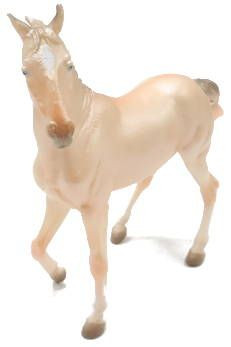 CollectA Teke Mare - Perlino Akhal - Front Angle View