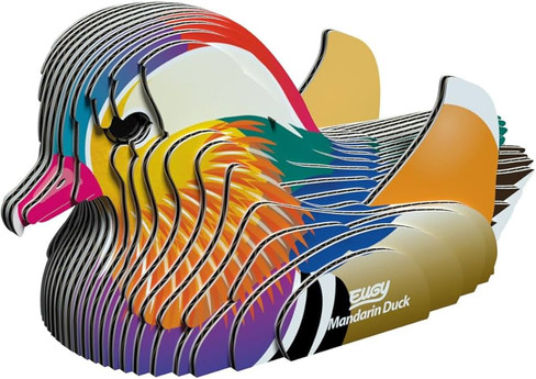 EUGY Mandarin Duck 3D Puzzle #096 - main image