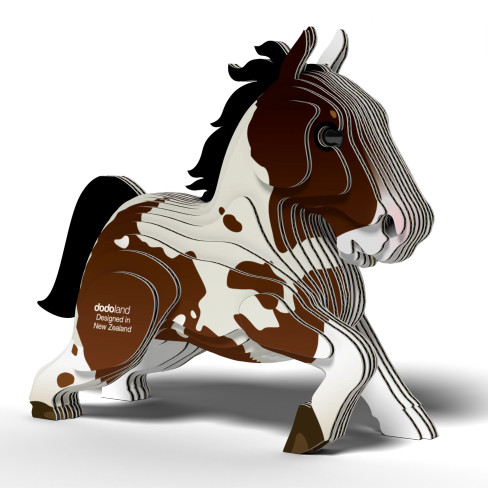 EUGY Horse 3D Puzzle #134 - Manufacturer hero image