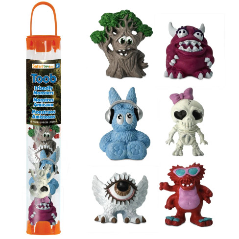 Safari Ltd. TOOB Collection - Friendly Monsters #103814 Toob with Monsters