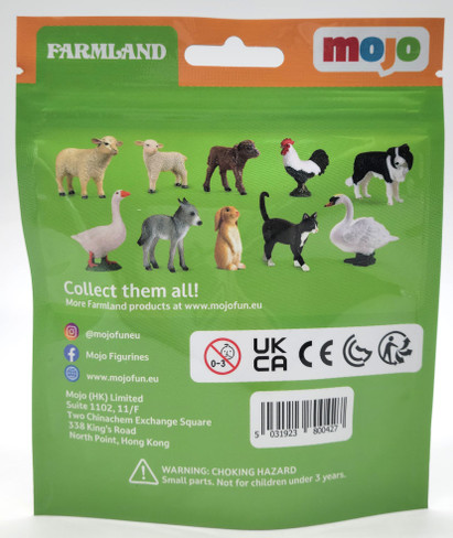 Mojo Farmland Animal Blind Bag - Rear Product View