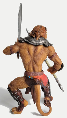 Papo Lion Man Mutant - Back View