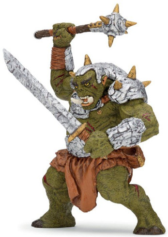 Papo Giant Ork with Broad Sword and War Mace