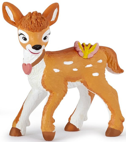 Papo Bambi Dear Figure with Butterfly Friend