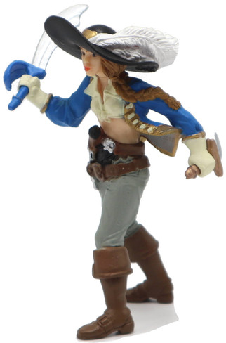 The Papo Lady Corsair with Sword - RIght Side View