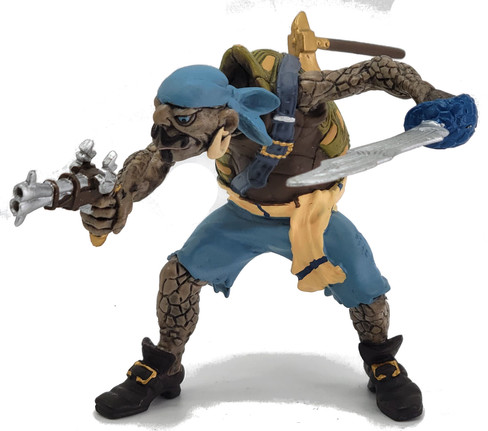 Papo Mutant Pirate Turtle - Side View