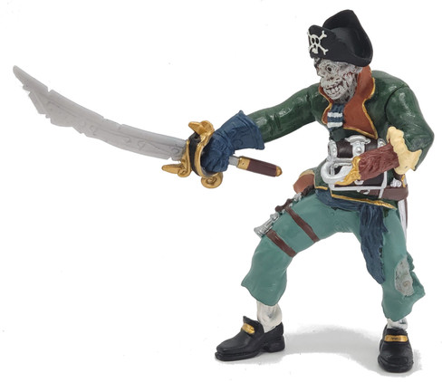 Papo Zombie Pirate Figure - Side View