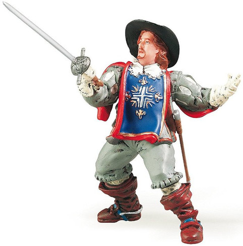 Papo Musketeer - Porthos holding Rapier Sword