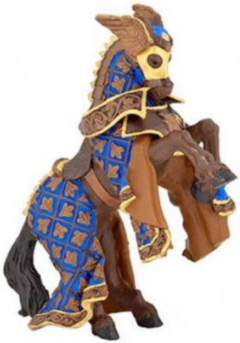 Papo Medieval Battle Horse with Eagle Wing Helmet