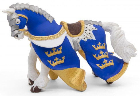 Papo King Arthur Horse - Blue - Manufacturer Picture