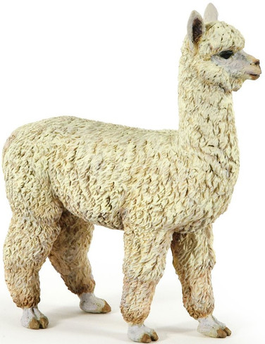 Papo Alpace with Wooly Coat - Manufacture Picture