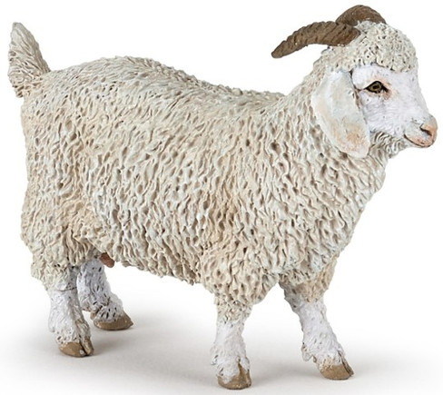 Papo Angora Goat with Shaggy Fur - Manufacturer Picture