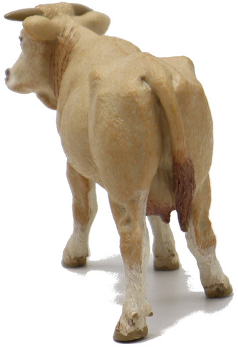 Papo Blonde d'Aquitaine Cow Figure - Rear View