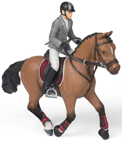 Papo Competition Horse with Rider
