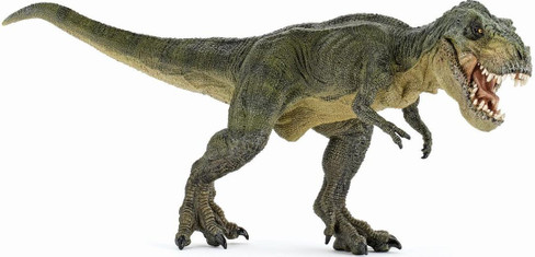 Papo Running T-Rex Figure - Green Coloring