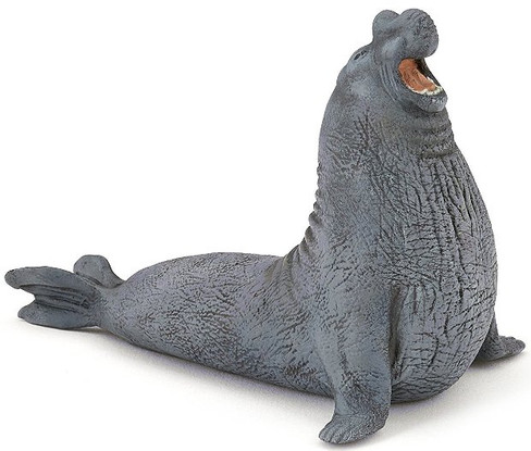 Papo Elephant Seal Figure in Roaring Pose