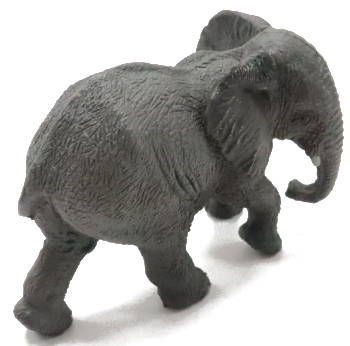 Papo African Elephant Baby Figure - Rear Angle View