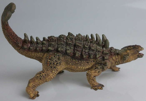 Papo Ankylosaurus with Tail Club - Right Side View