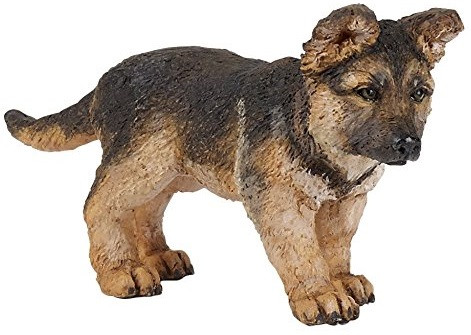 Papo German Sheperd Puppy - Cute and Energtic Figure