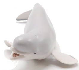 Papo White Beluga Whale - Front View