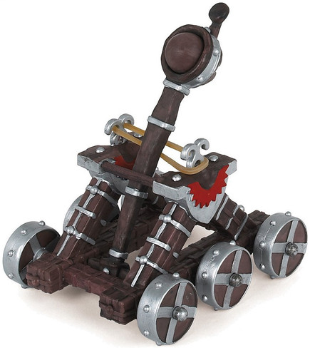 Papo Catapult in Red with Rubber Band Powered Ammo
