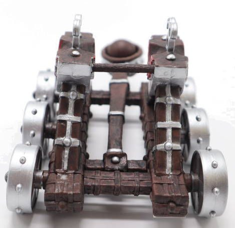 Papo Catapult in Red with Rubber Band Powered Ammo - Overview