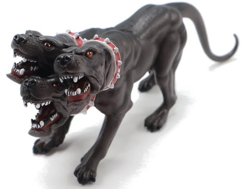 Papo Cerberus Figure - Top View