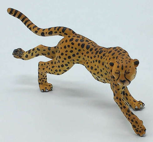 Papo Running Cheetah - Front Angle View