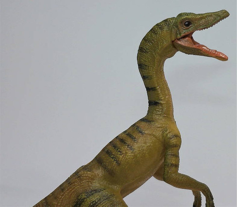 Papo Compsognathus - Mouth Open View