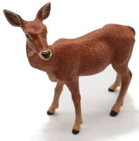 Papo Doe Deer Figure - Upper Angle View