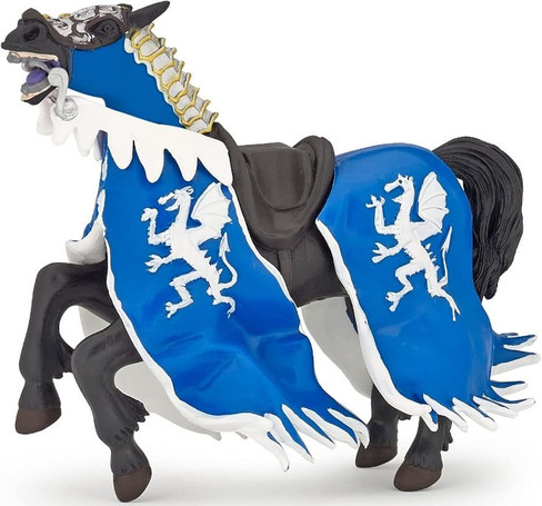 Papo Dragon King Horse - Blue - Manufacturer Picture