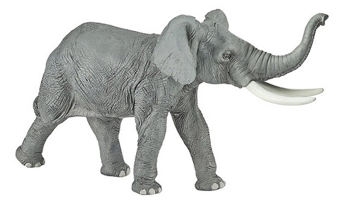 Papo African Elephant with Raised Trunk