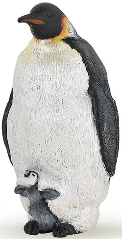 Papo Emperor Penguin with Chick - Manufacturer Picture