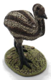 Papo Emu Chick Figure - Front Angle View
