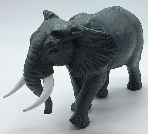Papo Extra Large African Elephant Model - Front Angle View