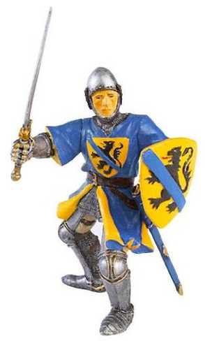 Papo Flandres Knight Figure with Sword and Shield