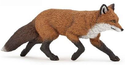 Papo Fox in Trotting Pose - Manufacturer Picture