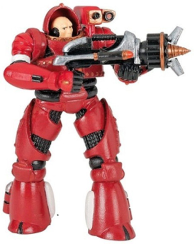 Papo Humanoide Fighter - Red