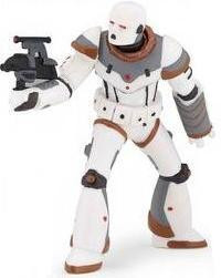 Papo Galactic Ironbot Warrior - White