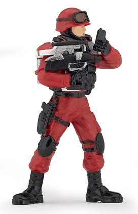 Papo Galactic Recon Fighter - Red