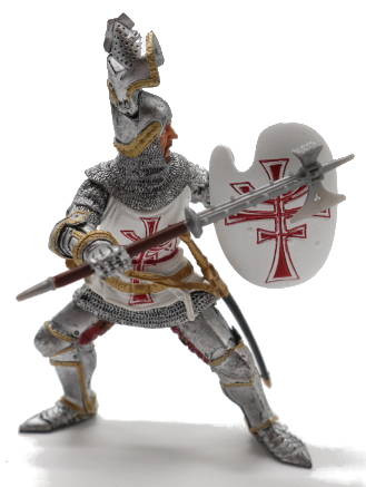 Papo Germanic Knight - Front View