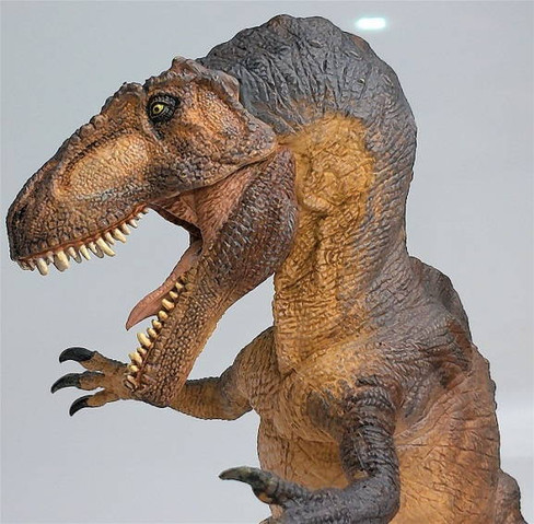 Papo Giganotosaurus Standing - Open Mouth View
