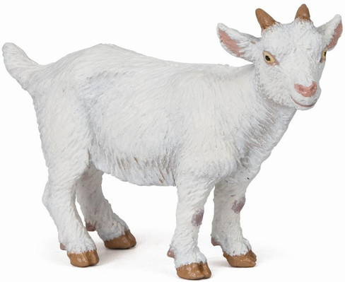 Papo Goat - White Kid