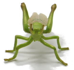 Papo Grasshopper Figure - Front Face View