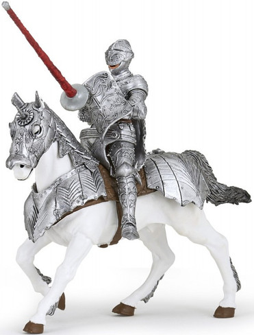 Papo Horse in Armor  with Knight