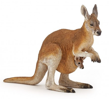 Papo Kangeroo with Joey - Manufacturer Picture