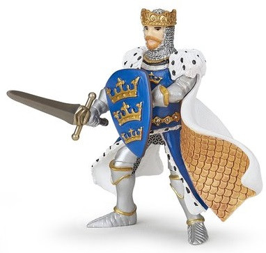 Papo King Arthur Figure - Blue - Manufacturer Picturer